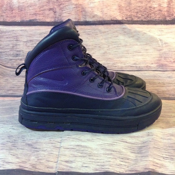 purple acg nike boots